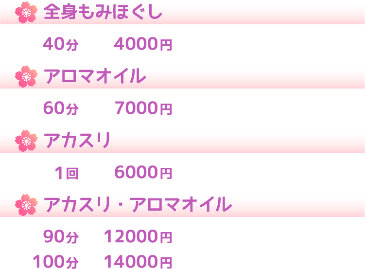 愛〜サラン〜 メニュー案内